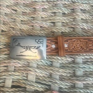 Roadrunner Leather Belt 32